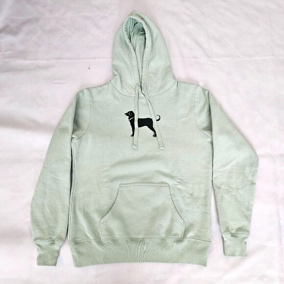 The Black Dog Women's Classic Fleece Hooded Sweatshirt Pullover Size X-Small - Picture 2 of 10